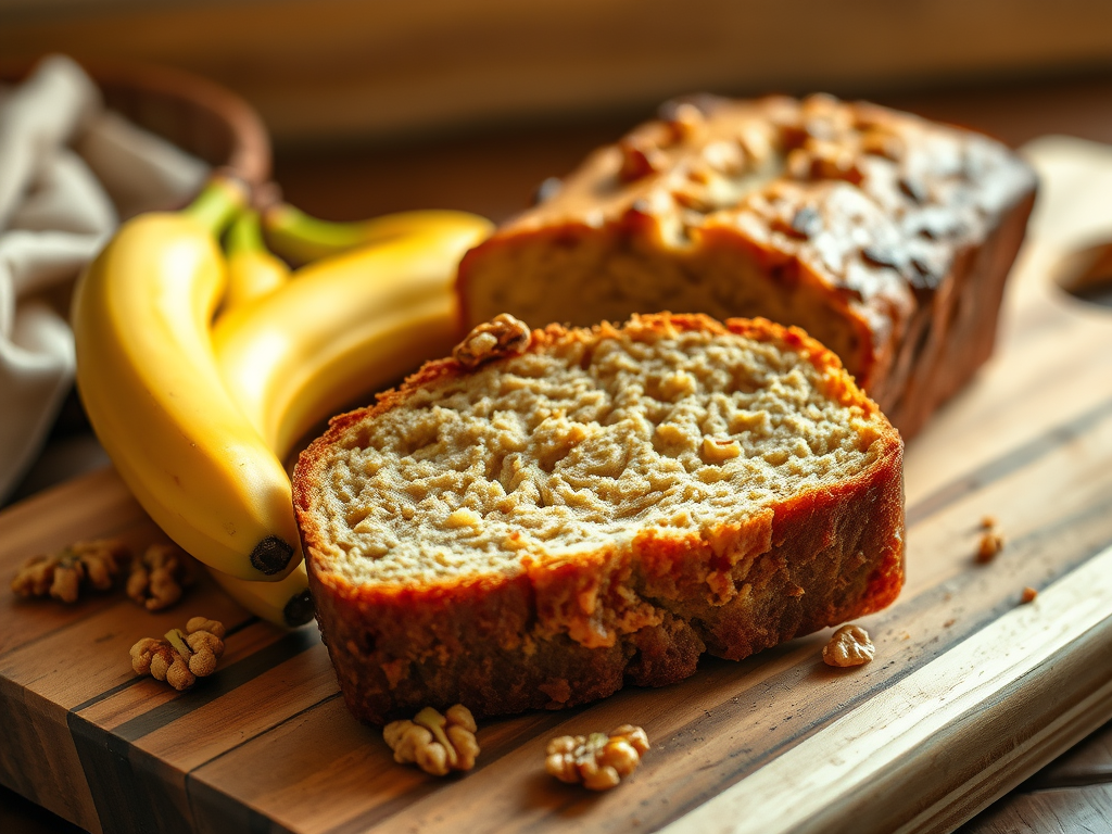 Easy Eggless Banana Bread&nbsp;Recipe