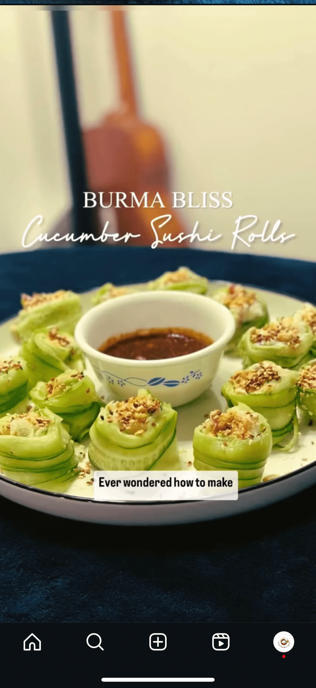 Cucumber Sushi Rolls