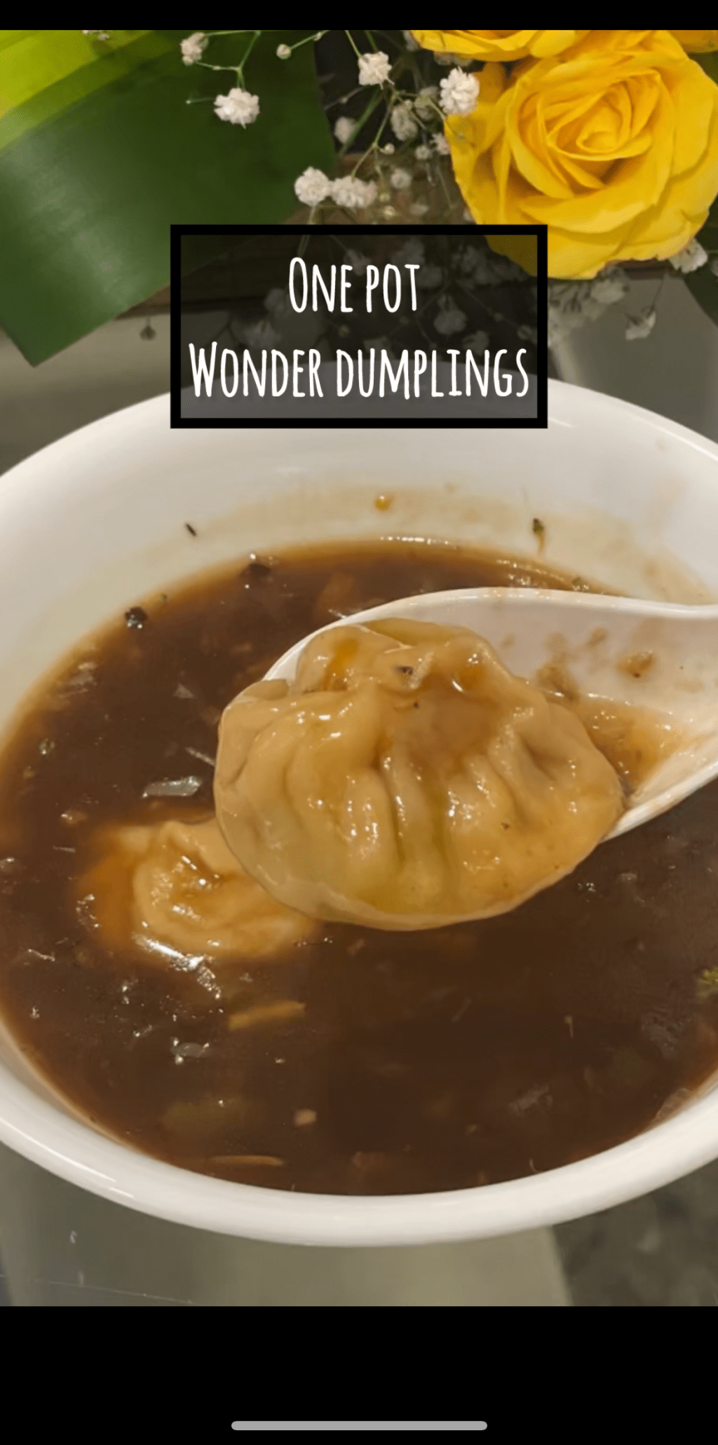 One pot wonder&nbsp;dumplings